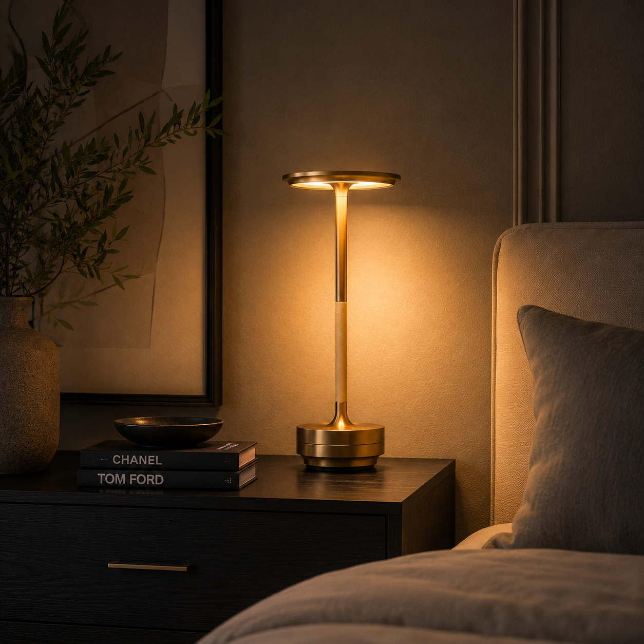 Lena | Moderne Metalen Tafellamp