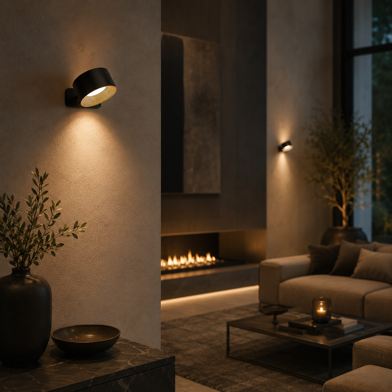 Orva | Draadloze Wandlamp