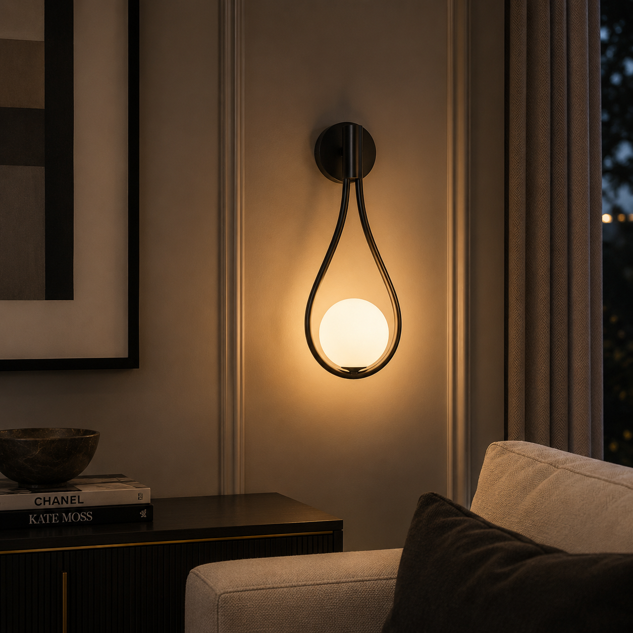 Dina | Moderne Noordse Wandlamp